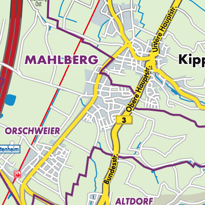 Übersichtsplan Mahlberg