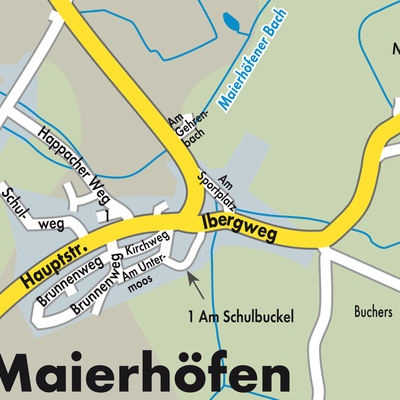 Stadtplan Maierhöfen