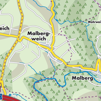 Übersichtsplan Malbergweich