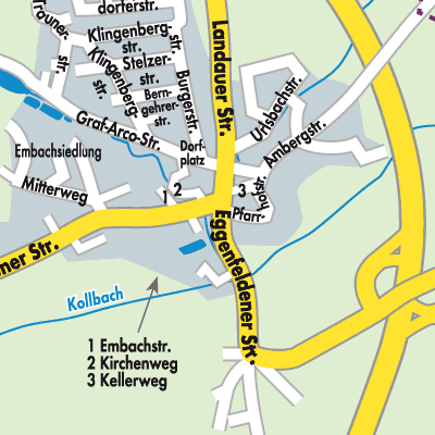 Stadtplan Malgersdorf