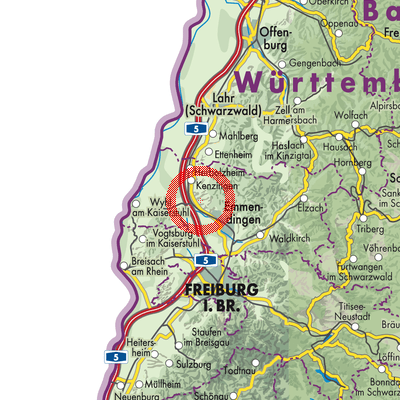 Landkarte Malterdingen
