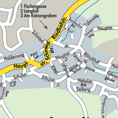 Stadtplan Malterdingen
