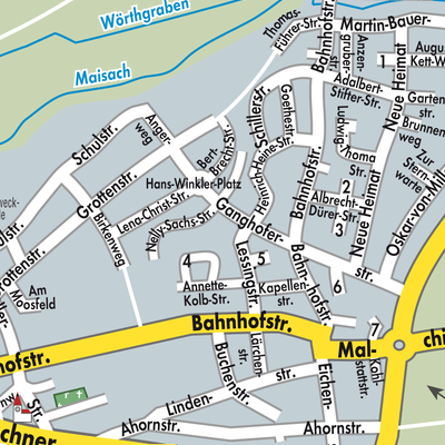 Stadtplan Mammendorf