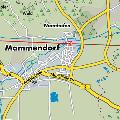 Übersichtsplan Mammendorf
