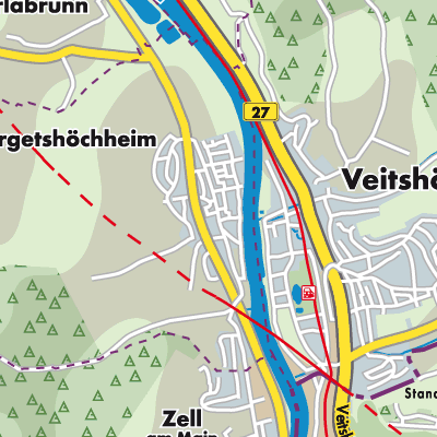 Übersichtsplan Margetshöchheim