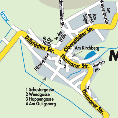 Stadtplan Marisfeld
