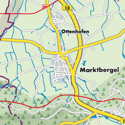 Übersichtsplan Marktbergel