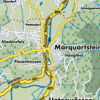 Übersichtsplan Marquartstein