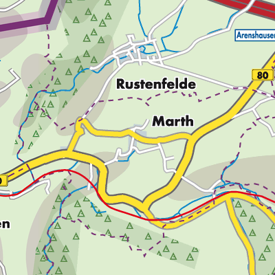 Übersichtsplan Marth