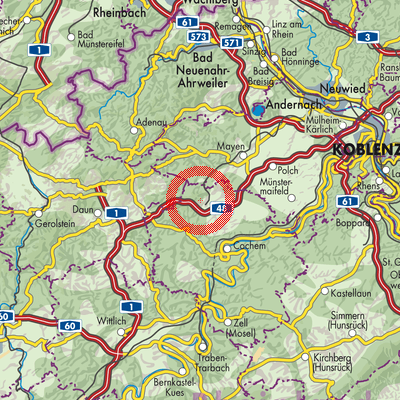Landkarte Masburg