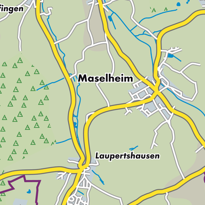 Übersichtsplan Maselheim