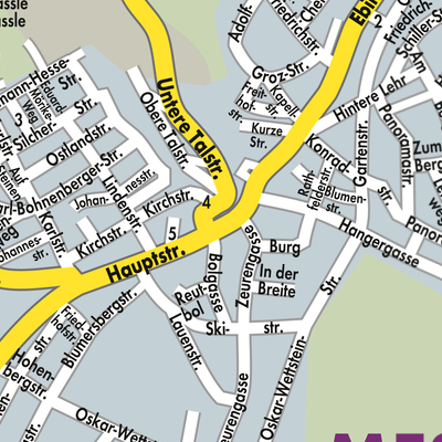 Stadtplan Meßstetten
