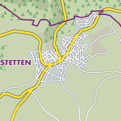 Übersichtsplan Meßstetten