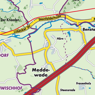 Übersichtsplan Meddewade