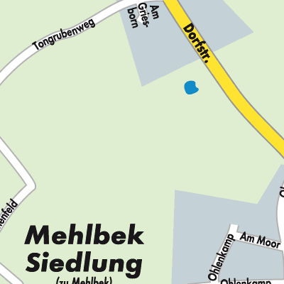 Stadtplan Mehlbek