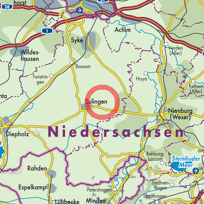 Landkarte Mellinghausen