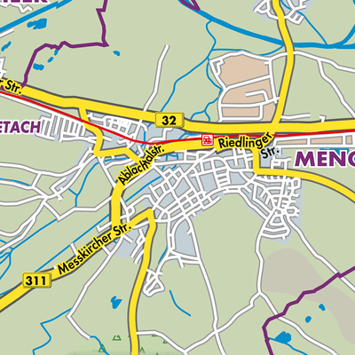 Übersichtsplan Mengen