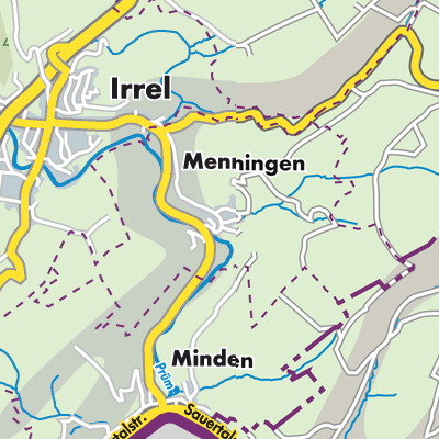 Übersichtsplan Menningen