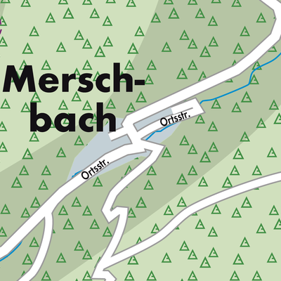Stadtplan Merschbach