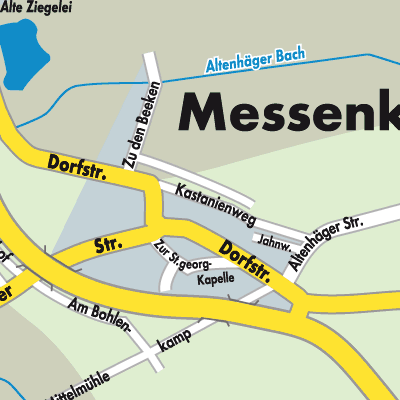 Stadtplan Messenkamp