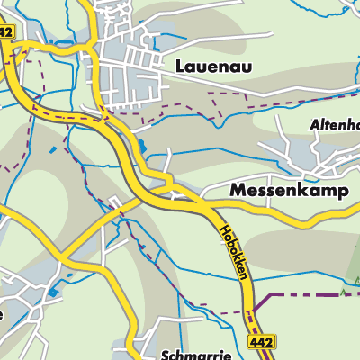 Übersichtsplan Messenkamp