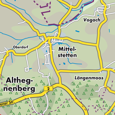 Übersichtsplan Mittelstetten