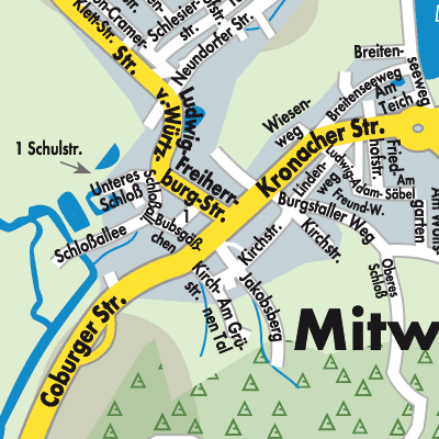 Stadtplan Mitwitz