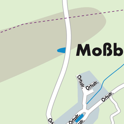 Stadtplan Moßbach