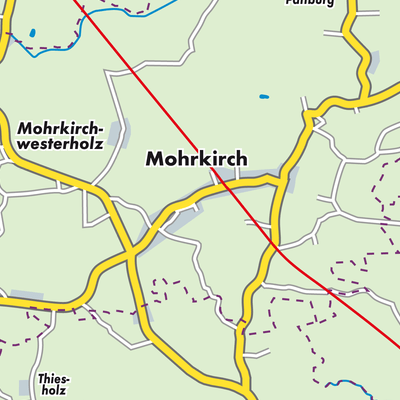 Übersichtsplan Mohrkirch