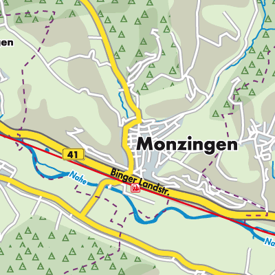 Übersichtsplan Monzingen