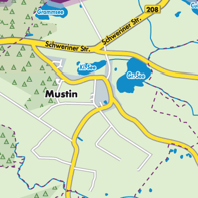 Übersichtsplan Mustin
