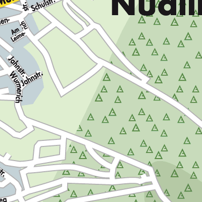 Stadtplan Nüdlingen