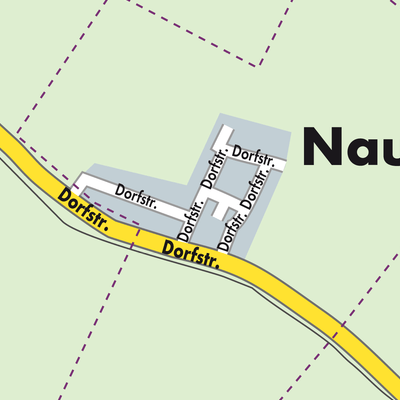Stadtplan Nausitz