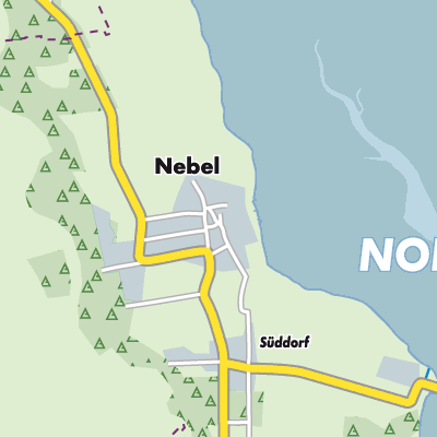 Übersichtsplan Nebel