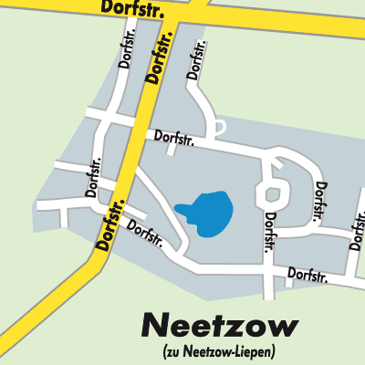 Stadtplan Neetzow-Liepen