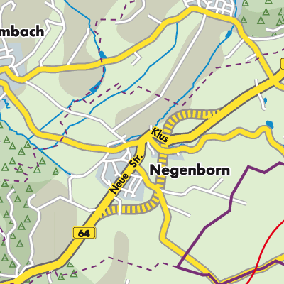 Übersichtsplan Negenborn