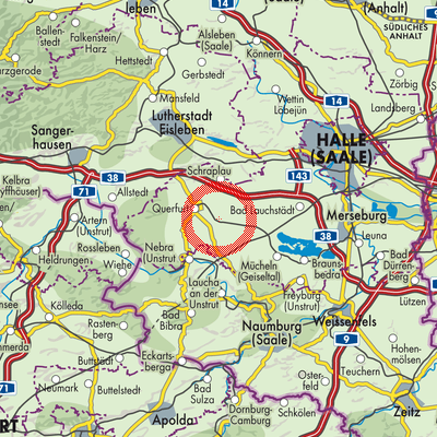 Landkarte Nemsdorf-Göhrendorf