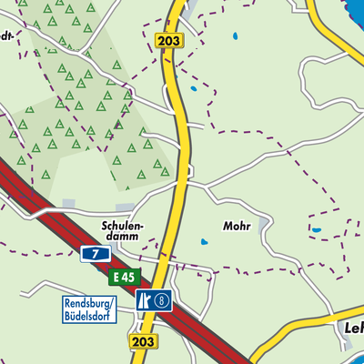 Übersichtsplan Neu Duvenstedt