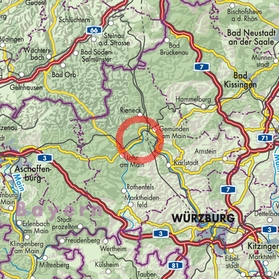 Landkarte Neuendorf