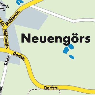 Stadtplan Neuengörs