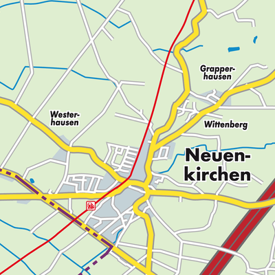 Übersichtsplan Neuenkirchen-Vörden