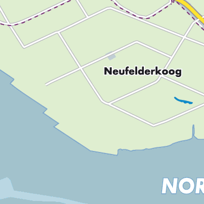 Übersichtsplan Neufelderkoog