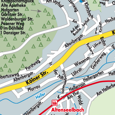 Stadtplan Neunkirchen