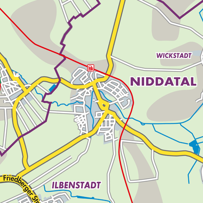 Übersichtsplan Niddatal