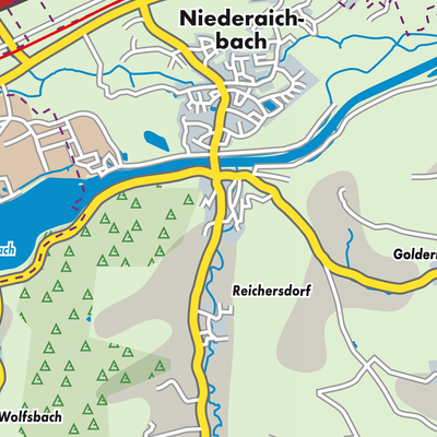 Übersichtsplan Niederaichbach