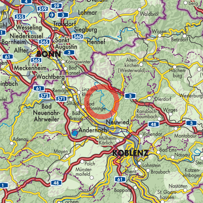 Landkarte Niederbreitbach