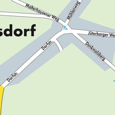 Stadtplan Niedergörsdorf