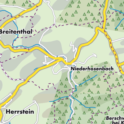 Übersichtsplan Niederhosenbach