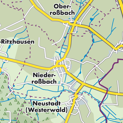 Übersichtsplan Niederroßbach