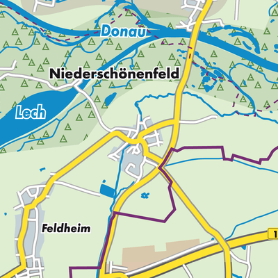 Übersichtsplan Niederschönenfeld